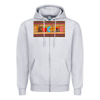 Heather Grey teacher pen apple license plate template Zipper Hoodie - Artiststas