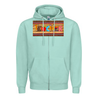 Seafoam teacher pen apple license plate template Zipper Hoodie - Artiststas