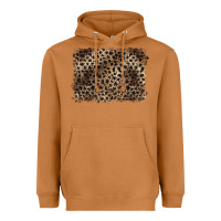 Meerkat handdrawn leopard pattern brown Heavyweight Hoodie - BarkalooDesign