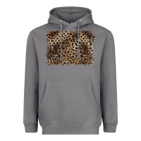 Storm handdrawn leopard pattern brown Heavyweight Hoodie - BarkalooDesign