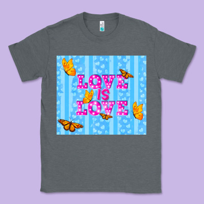 Love Is Love Classic Tee Designed By Tumblerdesignbyshophia