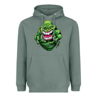 Sage halloween green slimer ghost Heavyweight Hoodie - longCreatives