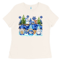 Bone snow gnome truck Ladies Tee - texasbilliewilder