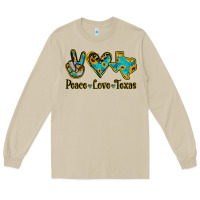 Mushroom Peace Love Texas Long Sleeve Tee - Jasminsmagicworld