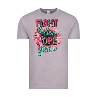 Vintage Zinc fight believe hope survive cancer awareness Vintage Tee - CowGirlArtShop