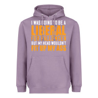 Lavender i was going to be a liberal for halloween but my head Heavyweight Hoodie - longCreatives