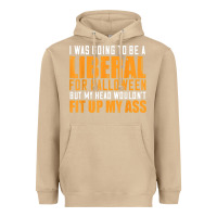 Mushroom i was going to be a liberal for halloween but my head Heavyweight Hoodie - longCreatives