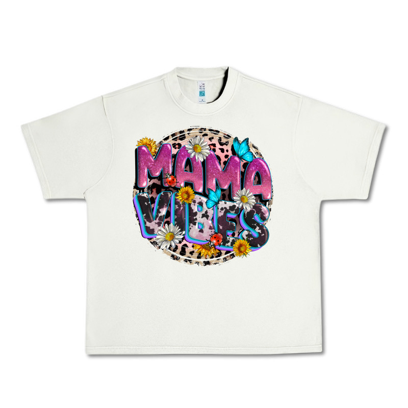 Mama Vibes Mother's Day Urban Heavy Tee by CowGirlArtShop | Teevron