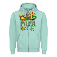 Papa Cito With Sunflowers And Sombrero Zipper Hoodie | Teevron
