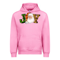 Fuchsia Pink Christmas santa clause joy Urban Hoodie - AdoDesignShop