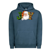Pigment Midnight Navy Christmas santa clause joy Urban Hoodie - AdoDesignShop