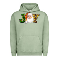 Pigment Oil Green Christmas santa clause joy Urban Hoodie - AdoDesignShop