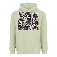 Matcha black and white cowhide tumbler Heavyweight Hoodie - BarkalooDesign