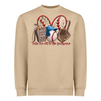 Mushroom take me out to the ballgame Heavyweight Sweatshirt - RacoonDesign