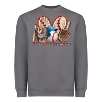 Storm take me out to the ballgame Heavyweight Sweatshirt - RacoonDesign
