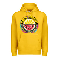Lemon Hello Summer Premium Hoodie - CowhideDigitalArt