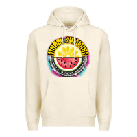 Tofu Hello Summer Premium Hoodie - CowhideDigitalArt