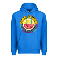True Royal Hello Summer Premium Hoodie - CowhideDigitalArt