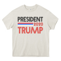 Cream President 2020 Trump Heavy Core Tee - Bettercallsaul
