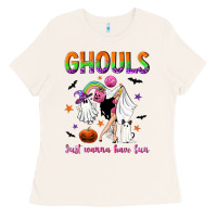 Ghouls Just Wanna Have Fun Ladies Tee | Teevron