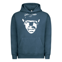 Pigment Midnight Navy classic monster horror movie poster vintage halloween Urban Hoodie - longCreatives