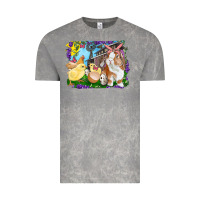 Cloud Rock easter farm chicks and bunny Vintage Tee - RanaPortraitStore