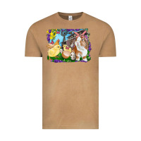 Vintage Camel easter farm chicks and bunny Vintage Tee - RanaPortraitStore