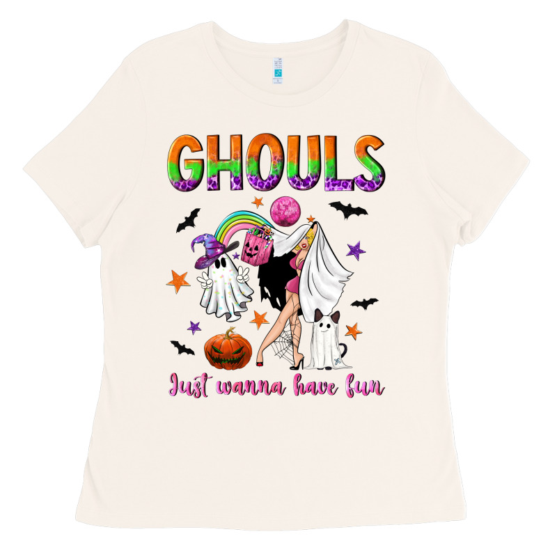 Ghouls Just Wanna Have Fun Ladies Tee by NancyCooperArtShop | Teevron