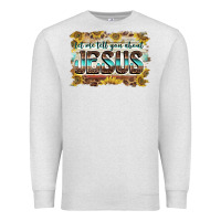 Oatmeal Heather let me tell you about jesus Premium Sweatshirt - BarkalooDesign