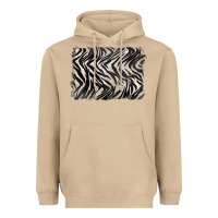 Mushroom zebra pattern background Heavyweight Hoodie - BarkalooDesign