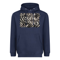 Navy zebra pattern background Heavyweight Hoodie - BarkalooDesign