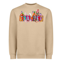 Mushroom teacher easrter day Heavyweight Sweatshirt - RacoonDesign