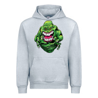 Heather Grey halloween green slimer ghost Urban Hoodie - longCreatives