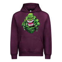 Mauve Wine halloween green slimer ghost Urban Hoodie - longCreatives