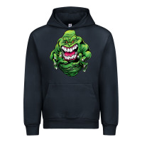 Navy halloween green slimer ghost Urban Hoodie - longCreatives