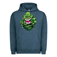 Pigment Midnight Navy halloween green slimer ghost Urban Hoodie - longCreatives