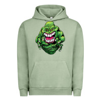 Pigment Oil Green halloween green slimer ghost Urban Hoodie - longCreatives