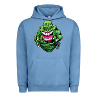 Pigment Pebble Blue halloween green slimer ghost Urban Hoodie - longCreatives