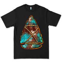 Black turquoise cowhide arrowhead Premium Tee - Jasminsmagicworld