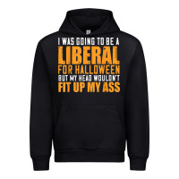 Black i was going to be a liberal for halloween but my head Urban Hoodie - longCreatives