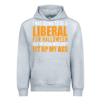 Heather Grey i was going to be a liberal for halloween but my head Urban Hoodie - longCreatives