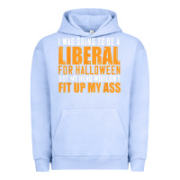 Pigment Grape Ice i was going to be a liberal for halloween but my head Urban Hoodie - longCreatives