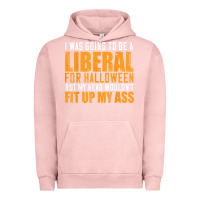 Pigment Salmon i was going to be a liberal for halloween but my head Urban Hoodie - longCreatives