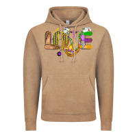 Vintage Coffee love nurse mardi gras Vintage Hoodie - OliviaCreatesArt