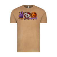 Vintage Camel peace love basketball Vintage Tee - HowdyJamesFarm