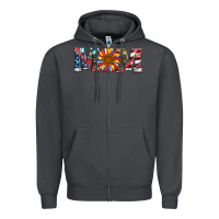 Smoke mom with sunflower Zipper Hoodie - Artiststas