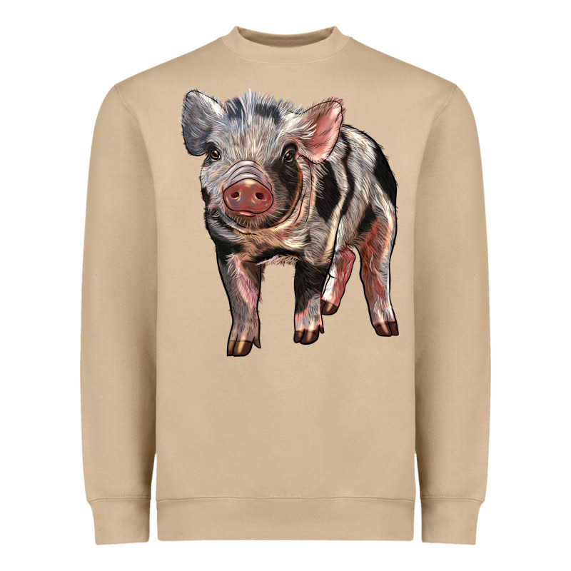 Baby Spotted Pig Heavyweight Sweatshirt by LillyAllenDesigns | Teevron