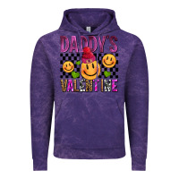 Cloud Purple daddys valentine olivia Vintage Hoodie - OliviaCreatesArt