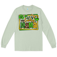 Matcha One lucky mama St. Patrick's Long Sleeve Tee - OliviaCreatesArt
