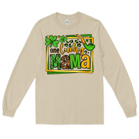Mushroom One lucky mama St. Patrick's Long Sleeve Tee - OliviaCreatesArt
